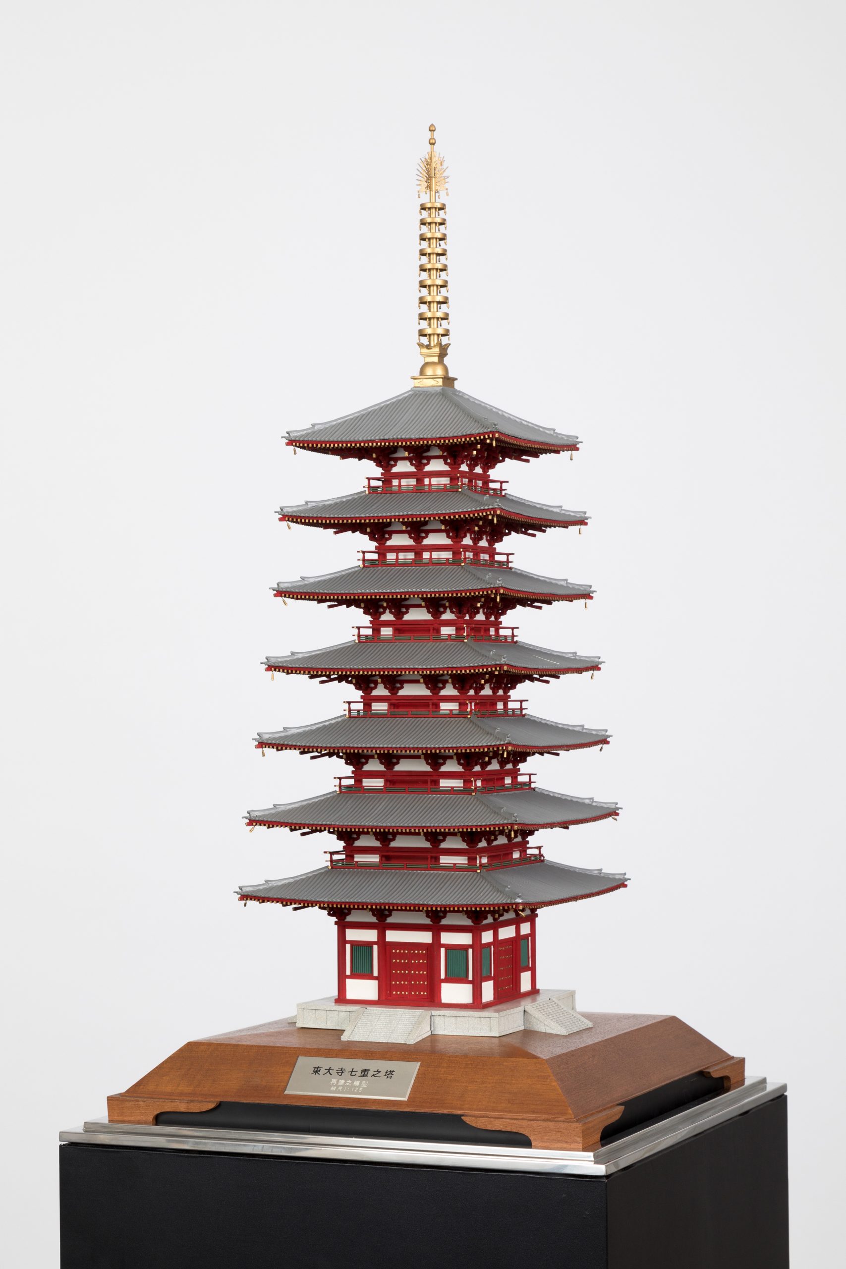 東大寺七重之塔模型｜収蔵品｜NOVARE Archives 清水建設歴史資料館